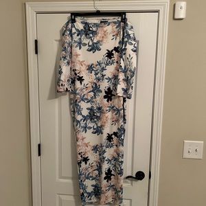 Rebdolls off shoulder dress 3x